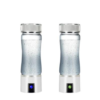 China Hotel Portable Hydrogen Rich Water Cup Wireless Charging Hydrogen Water Bottle for Hydrogen Water Generators for sale