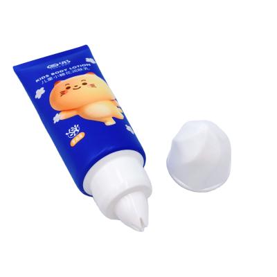 China Wholesale Plastic Packaging Tube Factory Direct Supply Cosmetic Soft Tube Packaging Cream Squeeze Tube With Lid Screwing Packaging for sale