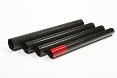 China OEM 3K Carbon Fiber Tubes 12ft-45ft Carbon Fiber Telescopic Poles For Camera Tripods for sale