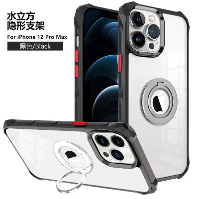 China Waterproof Phone Case Cover Shockproof Wireless Charging The Magsafe Clear Cell Phone Case For IP 12 Pro Max for sale