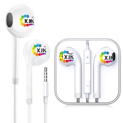 China High If Hot Sale 3.5mm Original In-Ear Wired Earphone Portable Bass Sport Wired Earphone With Mic For Quality Mobile Phone for sale