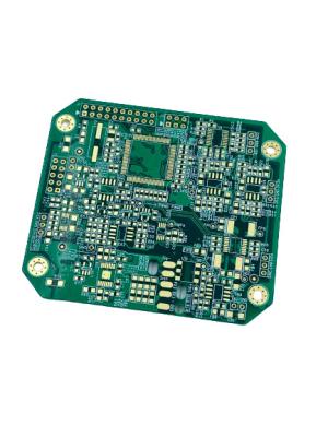 中国 Custom Multilayer FR4 High Frequency Pcb With OSP And Black Screen Printed Test Fixture 販売のため