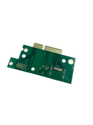 中国 4 Layer Circuit Board Green Oil White Characters Immersed Gold Finger Board 販売のため