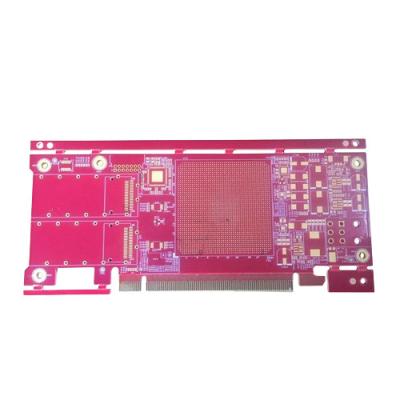 中国 Red Solder Mask Multi-Layer PCB Manufacturing With 0.2-3.2mm Board Thickness 販売のため