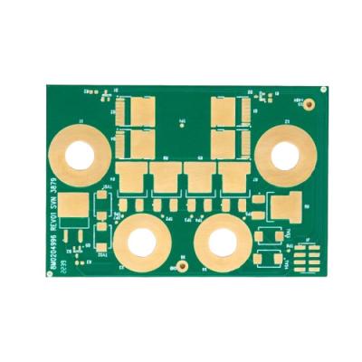 Китай Прототип сборки PCB с зеленой сварной маской с двухслойным испытанием летающим зондом 1,6 мм продается