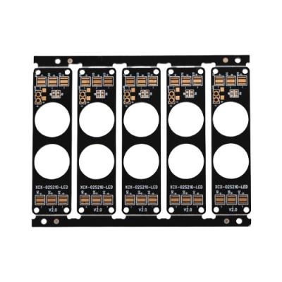 Κίνα 2 στρώσεις Μαύρη SMT PCB Συνέλευση 1.6mm 1oz Χαλκό χαμηλού προφίλ ιπτάμενο τεστ ανιχνευτή προς πώληση