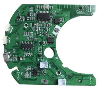 Китай 0.1mm Min Line 1.6mm FR4 Electronic Circuit Board with White Silkscreen and Green Solder Mask One-stop service продается