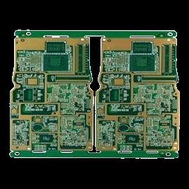 中国 3OZ 銅厚さ 6 層 Fr4 PCB と HASL グリーン ソルダー マスク と フライング 探査機 試験 販売のため