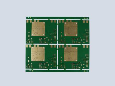 China 0.3-3.0mm espessura PCB multicamadas com máscara de solda branca e opção de cor silkscreen à venda