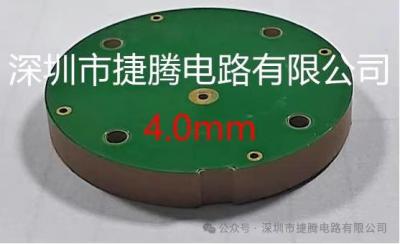 Chine Stations de base d'antenne PCB à deux couches avec traitement de surface ENIG 4,00 mm d'épaisseur en vert à vendre