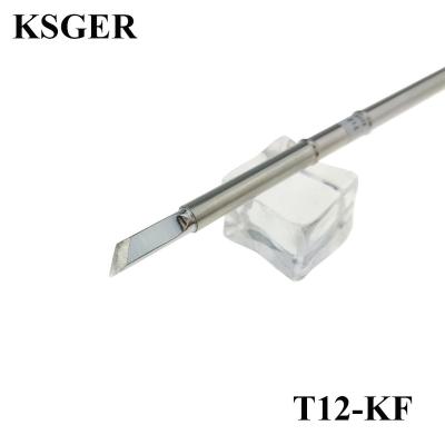 China KSGER 24V Use KSGER Tools Fx-951 8s 72W Heating Station T12 Iron Fast Home Soldering T12-KF Electronic Soldering Tip for sale