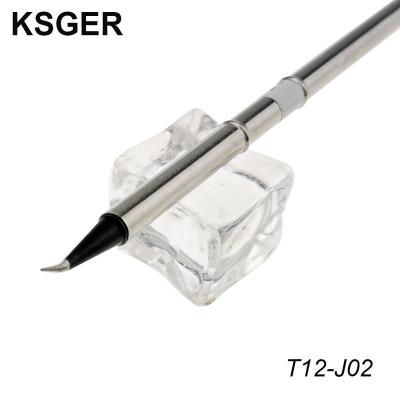 China Home Use KSGER Soldering Iron For FX951 STM32 OLED/LED Soldering Station 7S Melt XA-J02 Can Black T12 DIY High Grade Soldering Tips for sale