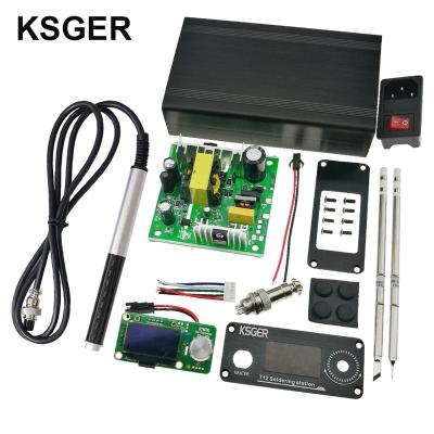 China Repair Tools T12 KSGER Iron Tools Auto-sleep Electric Fast Heating Tips Soldering Station T12 Controller STM32 V2.1S OLED DIY Soldering Kits for sale