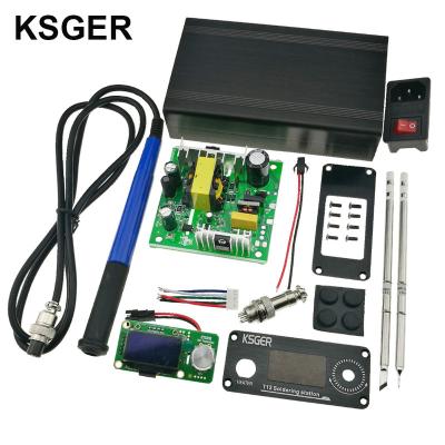 China Repair Tools KSGER Electric Tools PCB T12 Iron Tips Auto-sleep 8s Heating Soldering Station T12 Controller STM32 V2.1S OLED Soldering DIY Kits for sale