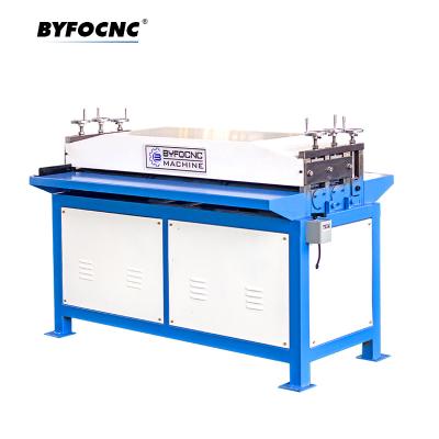 China HVAC Pipe Seven Line HVAC Conduit Groove Beading Machine Conduit Forming Machine Grooving Rectangular Tube Making Machinery Manufacturing for sale