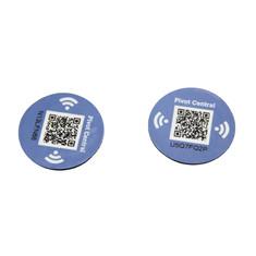 China 13.56 MHz Eco Friendly Epoxy Nfc Tag Rfid Qr Code Printing for sale