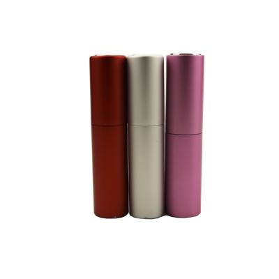 China 5ml 8ml 10ml 12ml 15ml Travel Cosmetic Mini Empty Metal Aluminum Twist Portable Pouch Up Refillable Perfume Spray Atomizer Bottle for sale