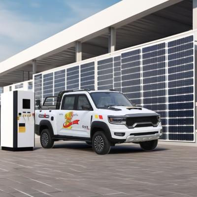 Cina Struttura del corpo 4 porte Puro elettrico energia tipo 1,5 tonnellate pesante camioncino a quattro ruote in vendita