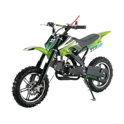 China Motor de cepillado 49cc 2 tiempos Dirtbike Deporte Motocicletas Motos eléctricas Mini Moto de Gasolina en venta