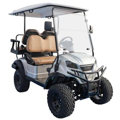 China Fuel Type Electric 4 Seater 2x2 Lithium Battery Hunting Electric Golf Cart Off Road for sale