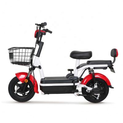 China 48v Schnell-Elektro-Scooter mit Pedal Schritt durch 20ah Blei-Säure-Batterie Elektrofahrrad zu verkaufen