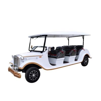 Chine Feuille LED avant CE Golfcart Eec Electric Classic Vintage Car pour 7 à 8 sièges à vendre