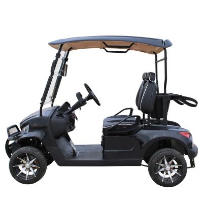 China Electric Fuel Type High End Styles 2 Person Seater Club Car Golf Cart with Lithium Battery for sale