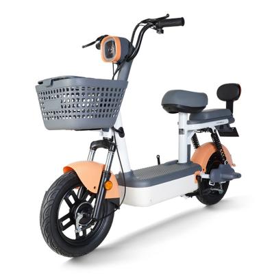 China Electric Scooter 2 Seater City Bike Bicycle with Front and Back Drum Brakes Lake Horse for sale