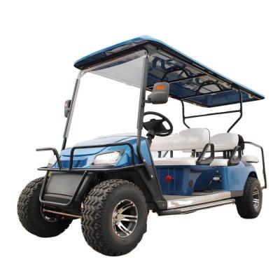 China Electric Golf Cart 72V Luxury 4 Wheel Drive Customised Comfortable 2 4 6 Seater Club Cart for sale