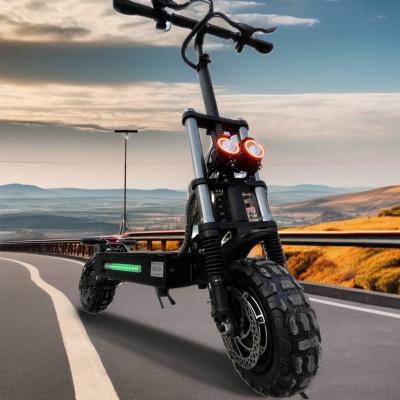 China 2024 6000W Foldable Dual Motor Adult Scooter with Seat 120km Long Range in Warehouse for sale