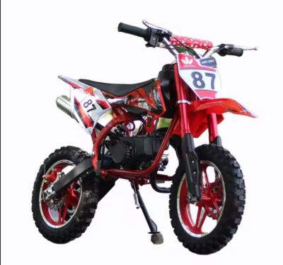 China Release Off-Road Motorcycle Max Speed 30KM/H Borstelmotor 49cc 2-takt Mini Pocketbike Te koop