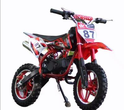 China Off-Road Kinder Mini Motorcycle 49cc Verplaatsing Dirt Bike met 2-takt motor Te koop