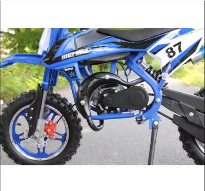 China 49cc Gas aangedreven kinder Pocketbike Mini Off-Road Vehicle voor avontuurliefhebbers Te koop