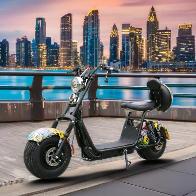 Chine Citycoco électronique 1500w 2000w 50km/h Scooter à grande vitesse avec bonne suspension arrière à vendre