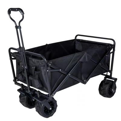 China Doppelbremsrad-Design Handheld Outdoor Camping Trolley für bequeme Breitrad zu verkaufen