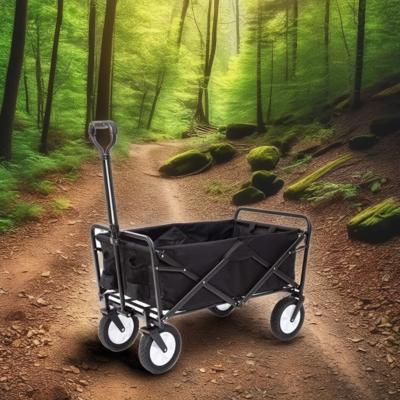 China Outdoor Klappbare Strand Camping Kinderwagen Kinderwagen Metall Klappwagen Handwagen Trolley zu verkaufen