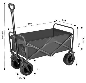 China Maßgeschneiderte Größe Schwerlastwagen Trolley Klappwagen für Outdoor-Aktivitäten zu verkaufen