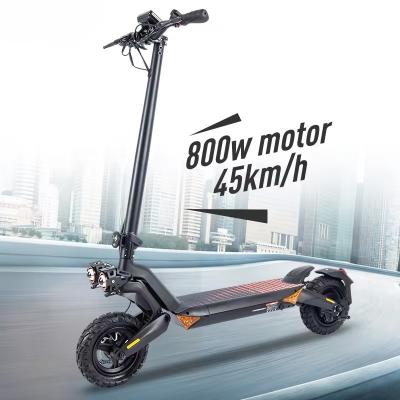 Chine E-scooter pliable Dropshipping EU entrepôt adulte T8 moteur 800W 10 pouces route avec 48V à vendre