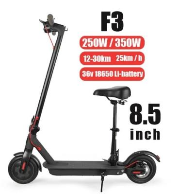 China Scooter eléctrico de auto-equilibrio de 10 pulgadas con batería recargable y luces LED en venta