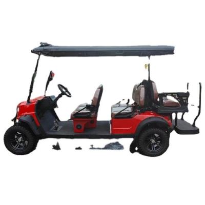 China Electric UTV Cargo Box Tour Bus with 10 Inch Aluminum Alloy Wheels Max Speed 20-30km/h for sale