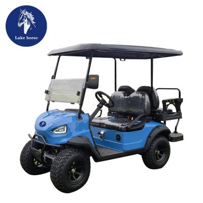 China 2850*1250*1850 Lake Horse Design Elektrische Golfkarren Mini-Autos UTVs mit Schwanz-Caddie zu verkaufen