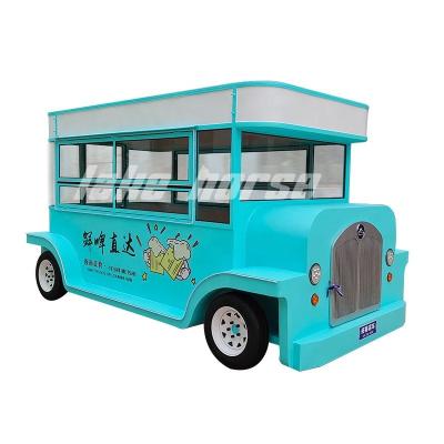 China Voedseltruck Multifunctionele retro snackmandje Eetmandje en commerciële standapparatuur Te koop