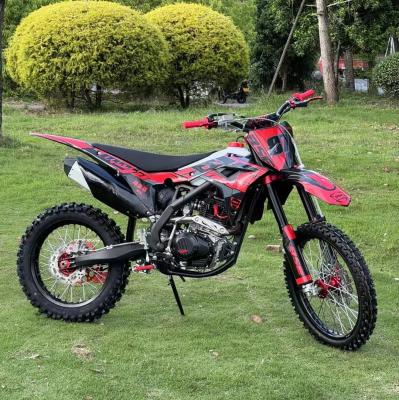 Chine 2170x850x1320mm CRF Style 250cc Enduro Motocross vélo de terre refroidi à l'air pour adultes à vendre