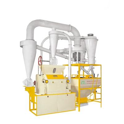 China Factory best-selling 9T-15T steel construction per day maize mill grinding machine atta suji rowa grinding machine for sale