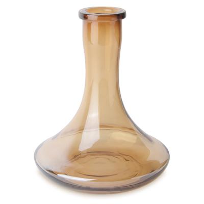 China High Quality Crystal Glass Mouth Blown Glass Shisha Hookah Bowl Hookah Flask 260mm for sale