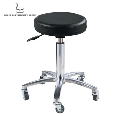 China Height adjustable//Rotary/wheel can anti hair jam swivel beauty chair adjustable hydraulic rolling rolling stool for sale