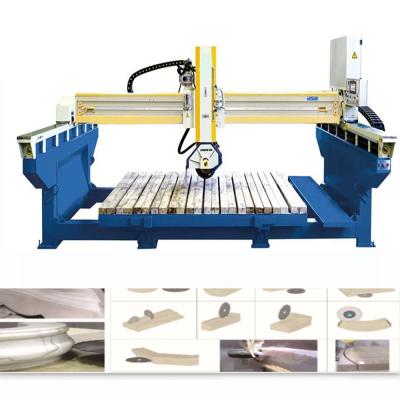 China Stone Marble Granite Glass Metal CNC Bridge Saw Cutting Machine For Stone for sale