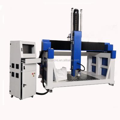 China FOAM CUTTING AND ENGRAVING Large CNC Router 4 Axis EPS Block Molding Machines For Car Model for sale