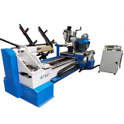 China Table/sofa legs auto feeding polishing cnc wood lathe multi function milling&CNC axis with CE certificate for sale