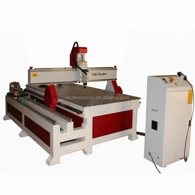 China Woodworking Carving 3D CNC Milling Wood Milling Machine / 4 Axis CNC Router Price 1325 / Carve CNC Wood Carving Machine for sale